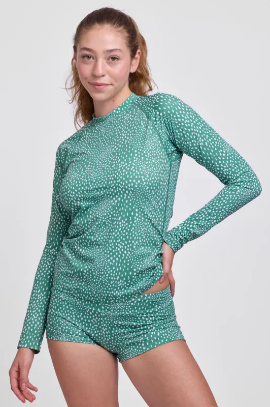 Noonan Long Sleeved Rashguard - Tidal Wave sold by Jolyn