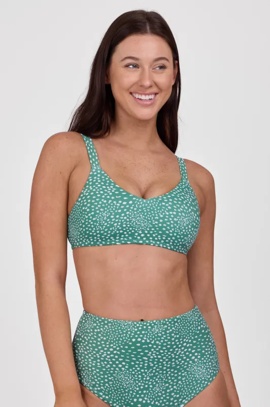 Kacey Bikini Top - Tidal Wave sold by Jolyn