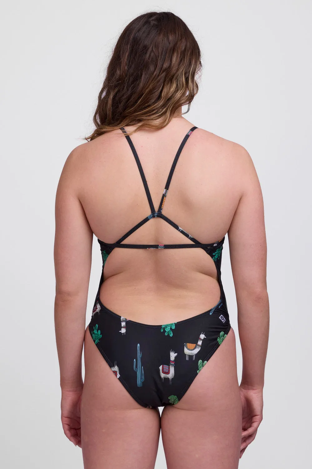 Perry One Piece Swimsuit - Llamarama sold by Jolyn product image thumbnail 3