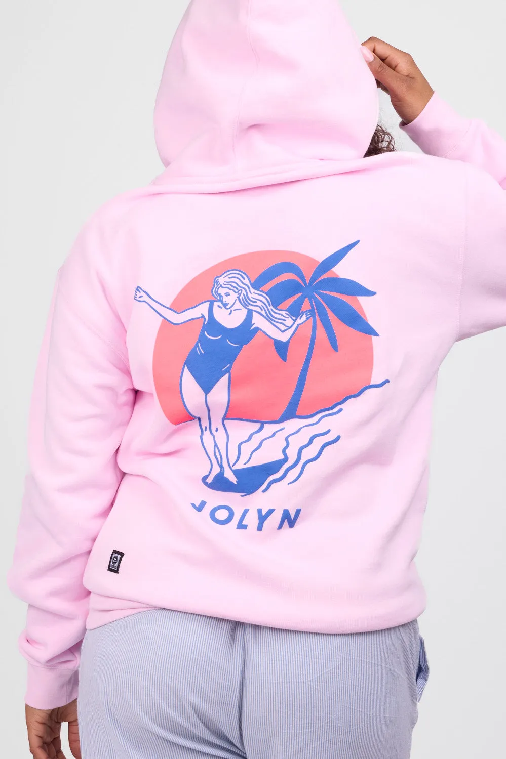 Raine Hoodie - Vibin Pink sold by Jolyn product image thumbnail 2