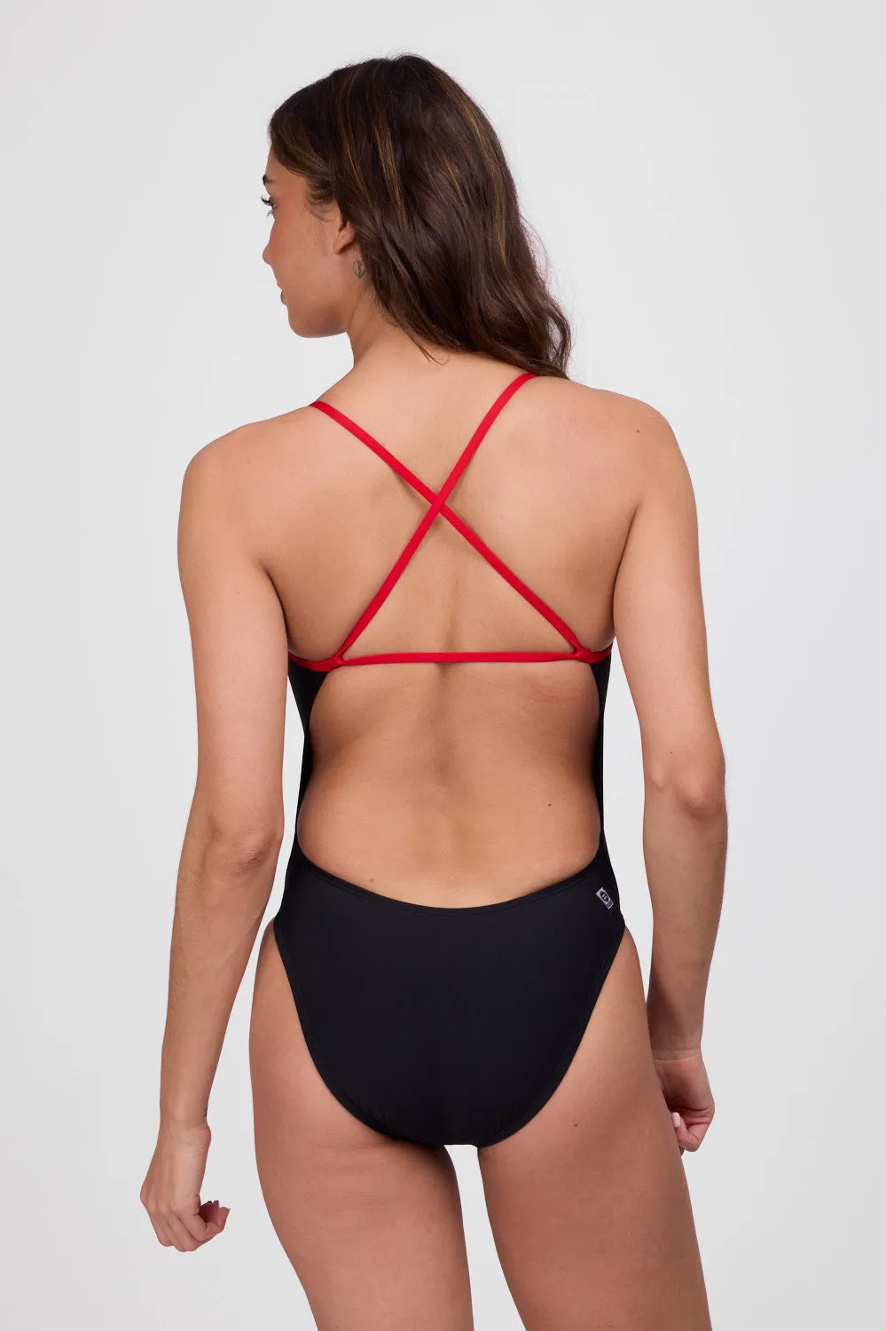 Brandon One Piece Swimsuit - Black Contrast sold by Jolyn product image thumbnail 2