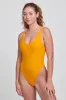 Catherine Surf One Piece - Tangerine sold by Jolyn