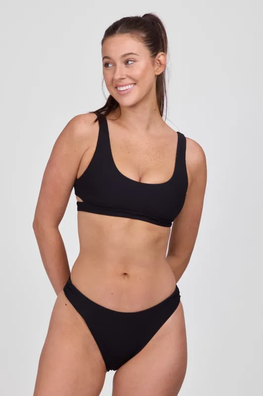 Olivia Bikini Bottom - Black sold by Jolyn