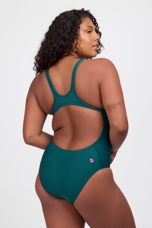 Betty One Piece Swimsuit - Peacock sold by Jolyn