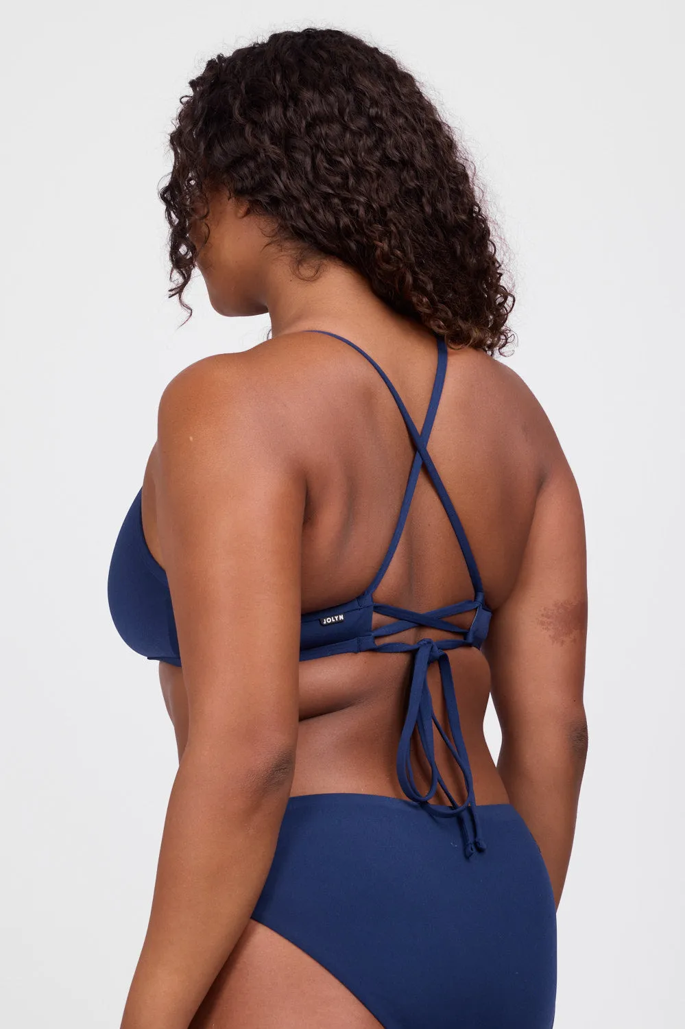 Ruth Bikini Top - Navy sold by Jolyn product image thumbnail 5