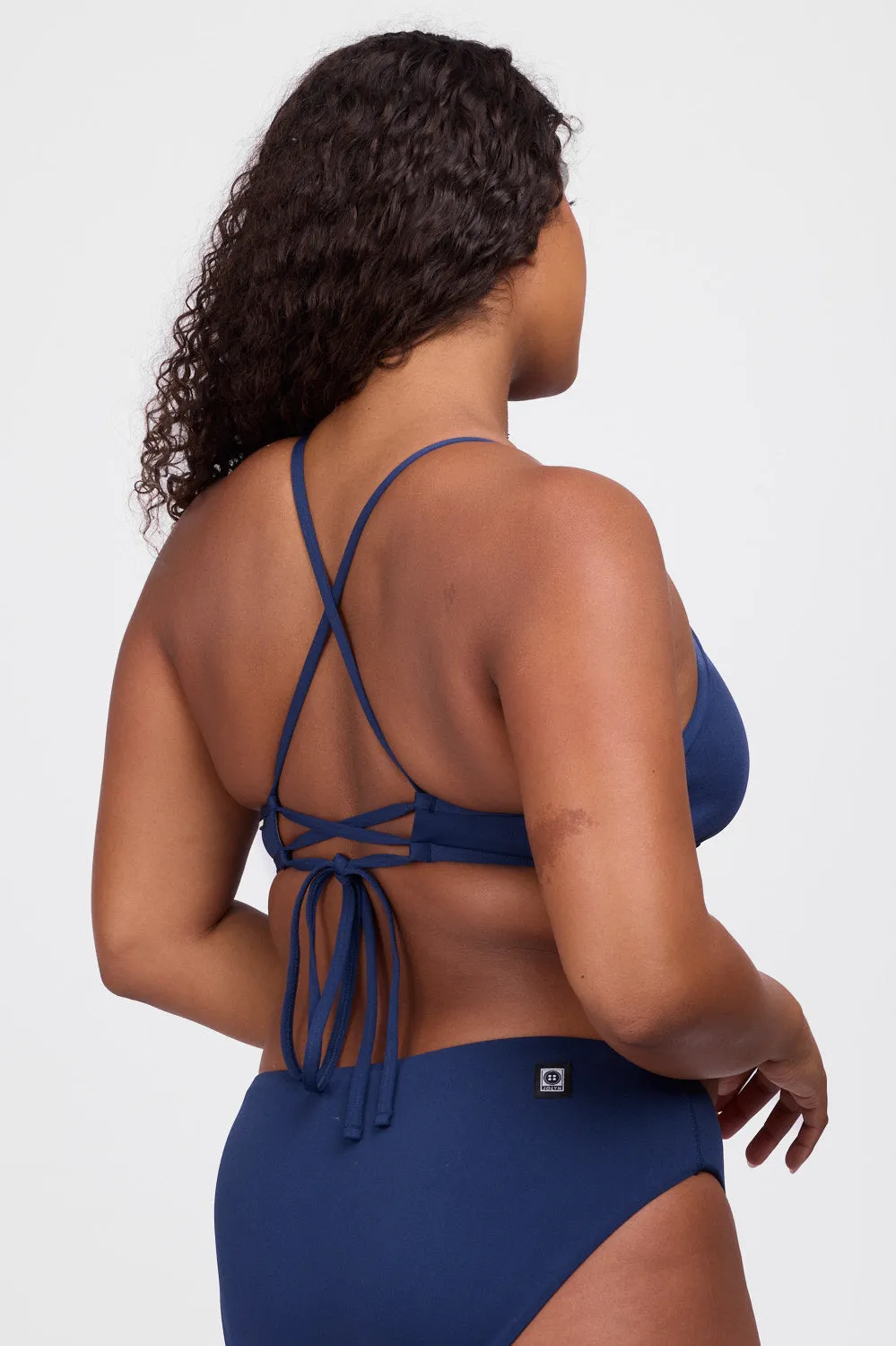 Ruth Bikini Top - Navy sold by Jolyn product image thumbnail 4