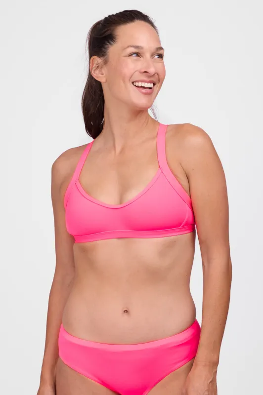Kathleen Bikini Top - Hot Pink sold by Jolyn