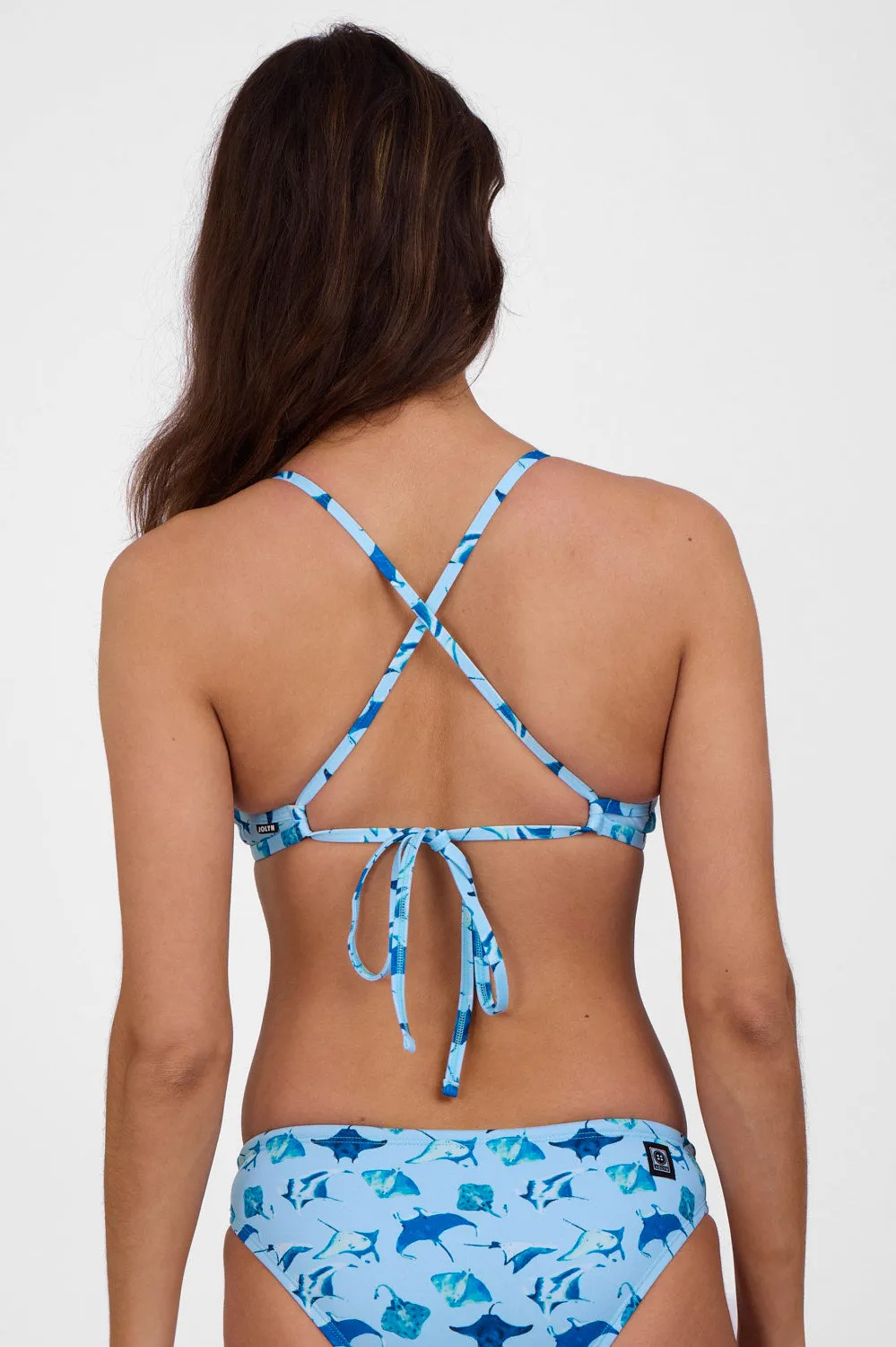 Triangle Bikini Top - Manta Ray sold by Jolyn product image thumbnail 2