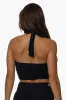 Honolua Halter Sports Bra - Black sold by Jolyn