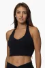 Honolua Halter Sports Bra - Black sold by Jolyn
