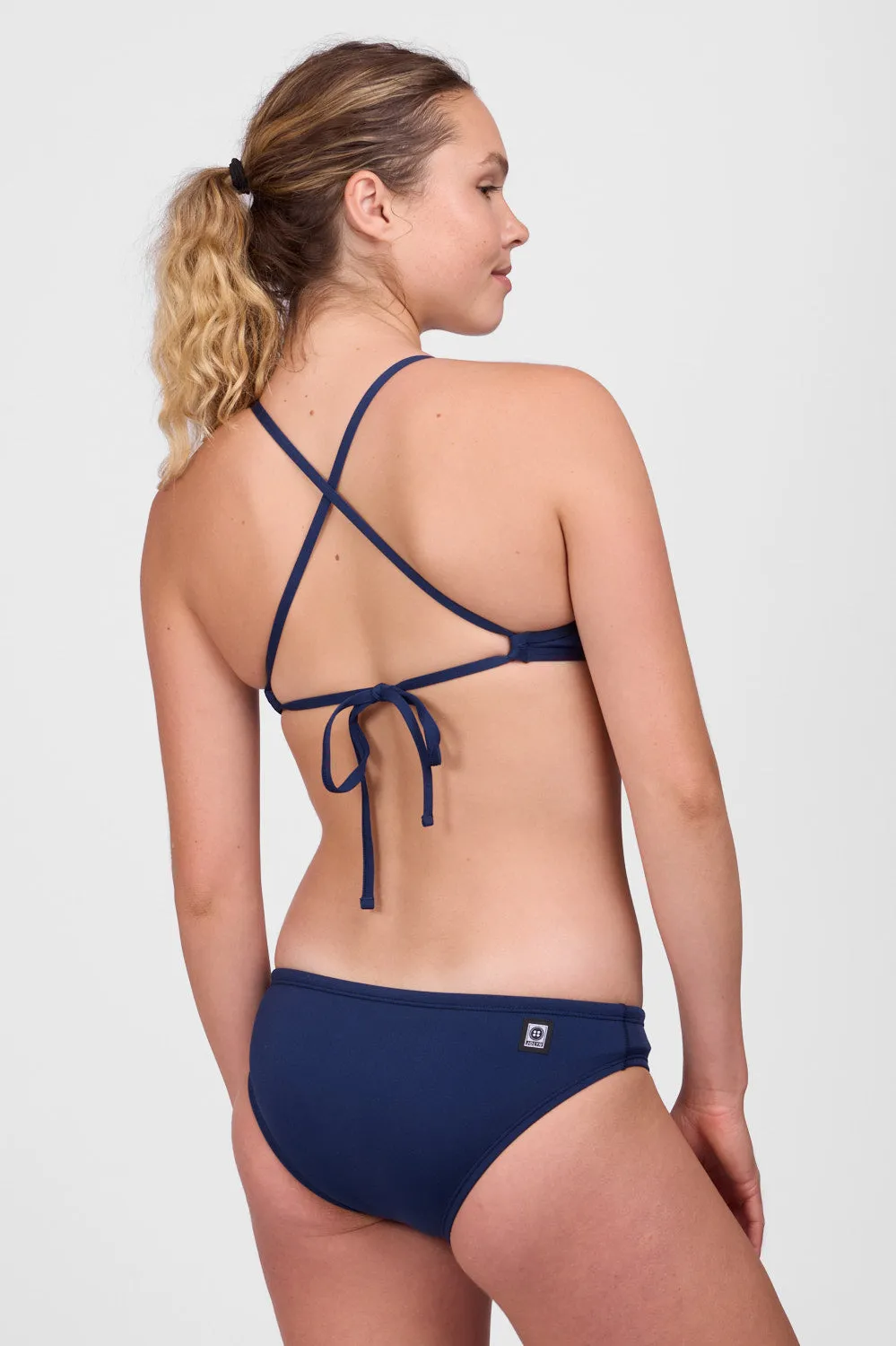 Andy Bikini Bottom - Navy White Bow sold by Jolyn product image thumbnail 4