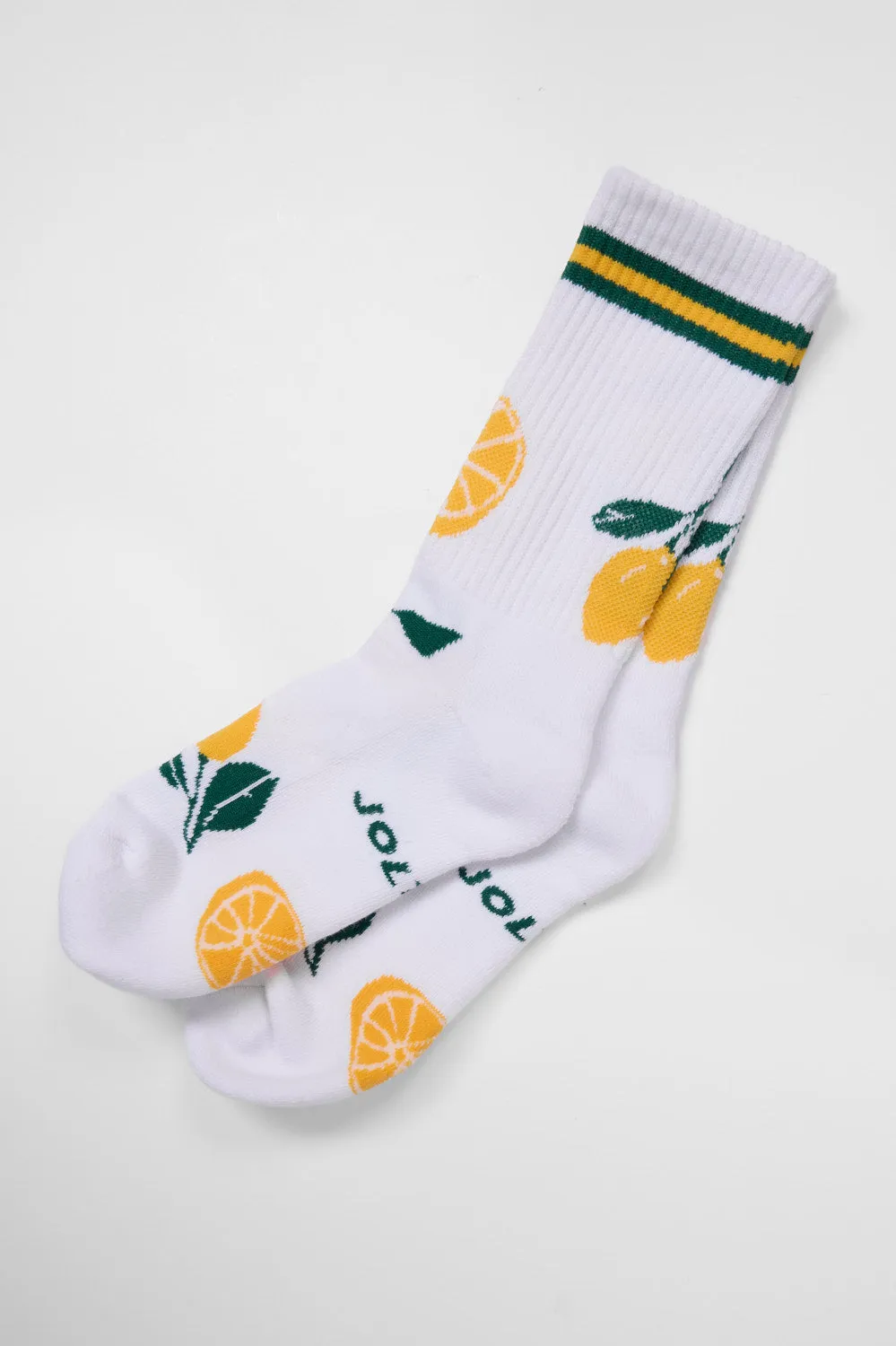 Crew Socks - Lemon sold by Jolyn