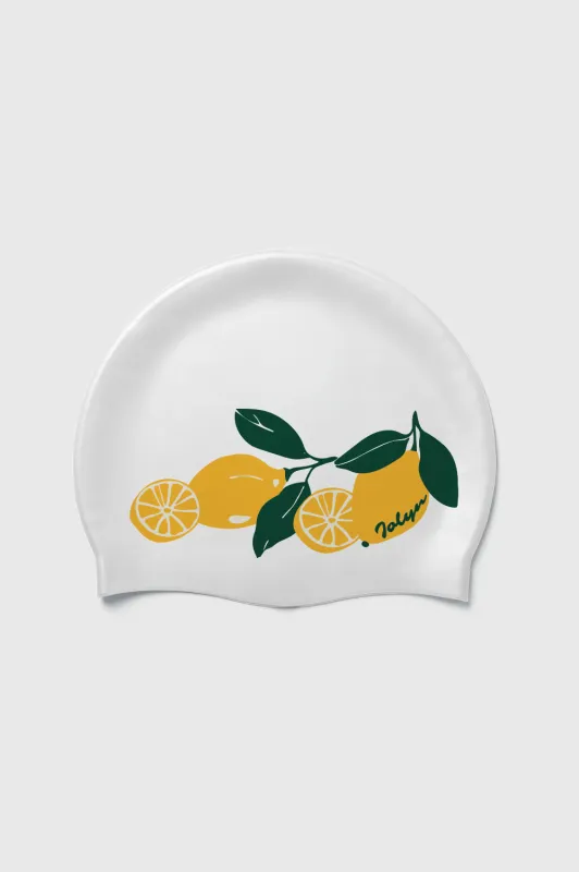 Silicone Swim Cap - Lemon sold by Jolyn