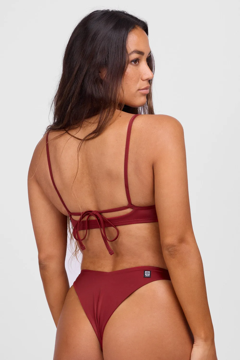 Delphine Bikini Top - Garnet sold by Jolyn product image thumbnail 3