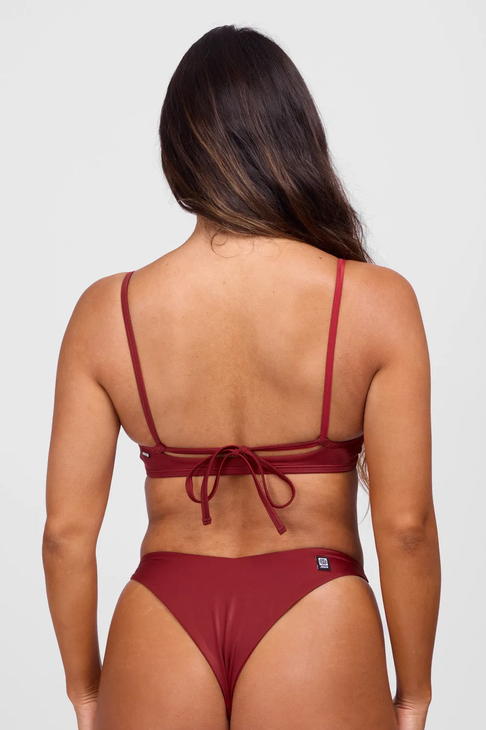 Delphine Bikini Top - Garnet sold by Jolyn product image thumbnail 2