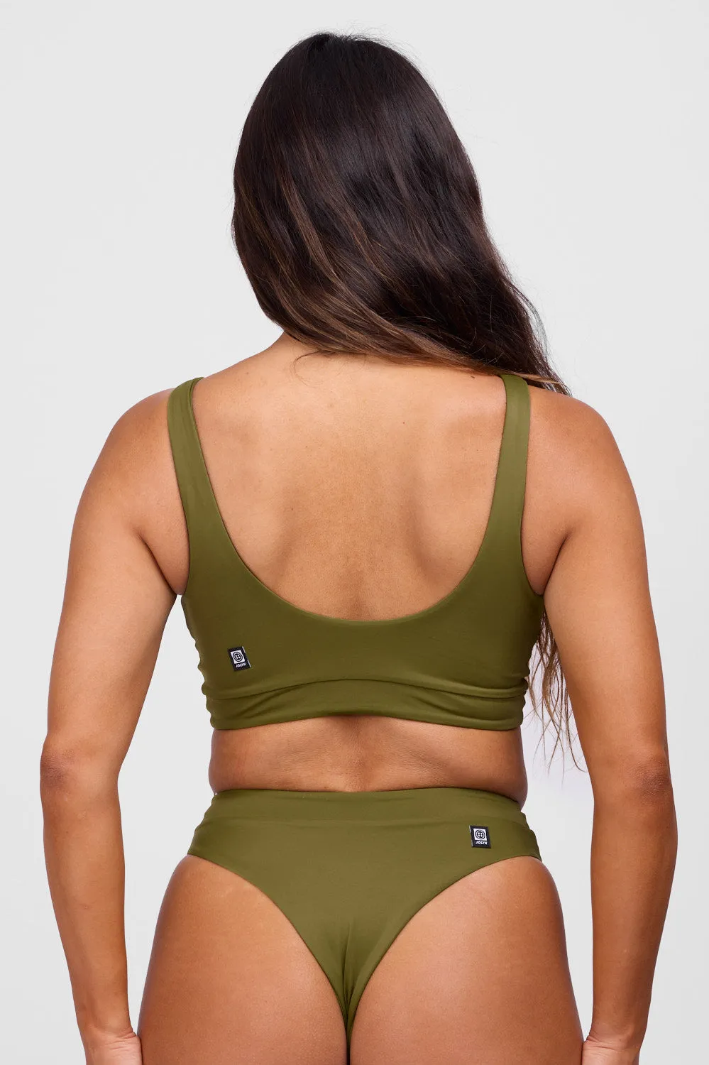 Cayla Bikini Top - Kelp sold by Jolyn product image thumbnail 2