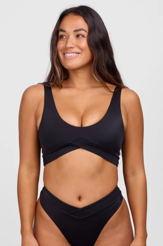 Cayla Bikini Top - Black sold by Jolyn