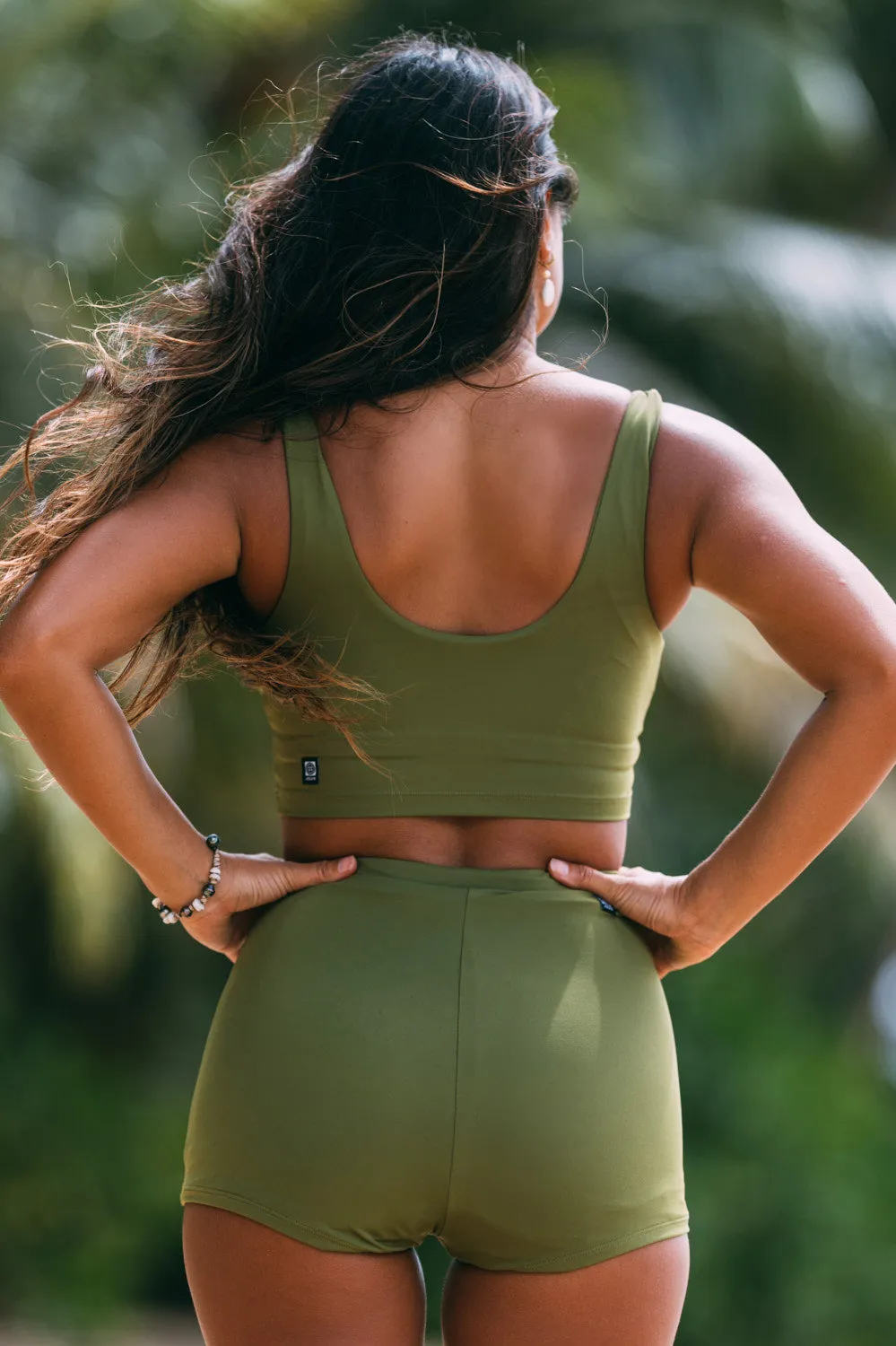 Chelsey Surf Short - Kelp sold by Jolyn product image thumbnail 3