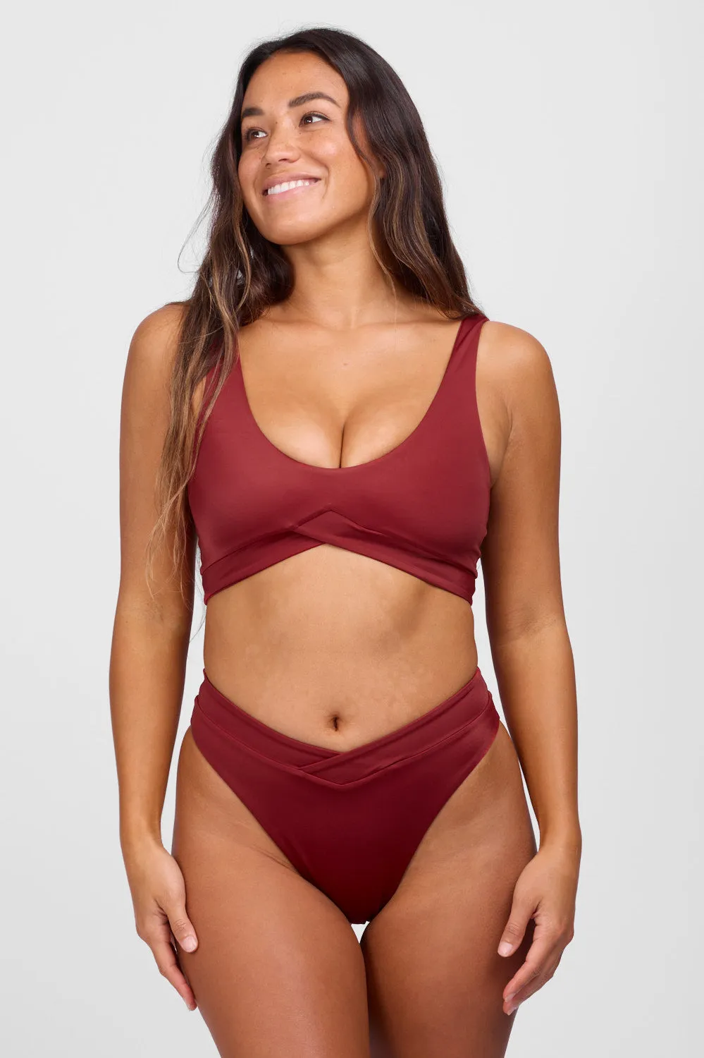Sirena Bikini Bottom - Garnet sold by Jolyn product image thumbnail 5