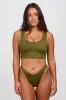 Jessica Bikini Bottom - Kelp sold by Jolyn