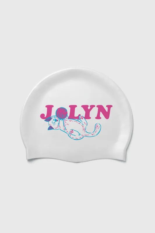 Silicone Swim Cap - Purr sold by Jolyn