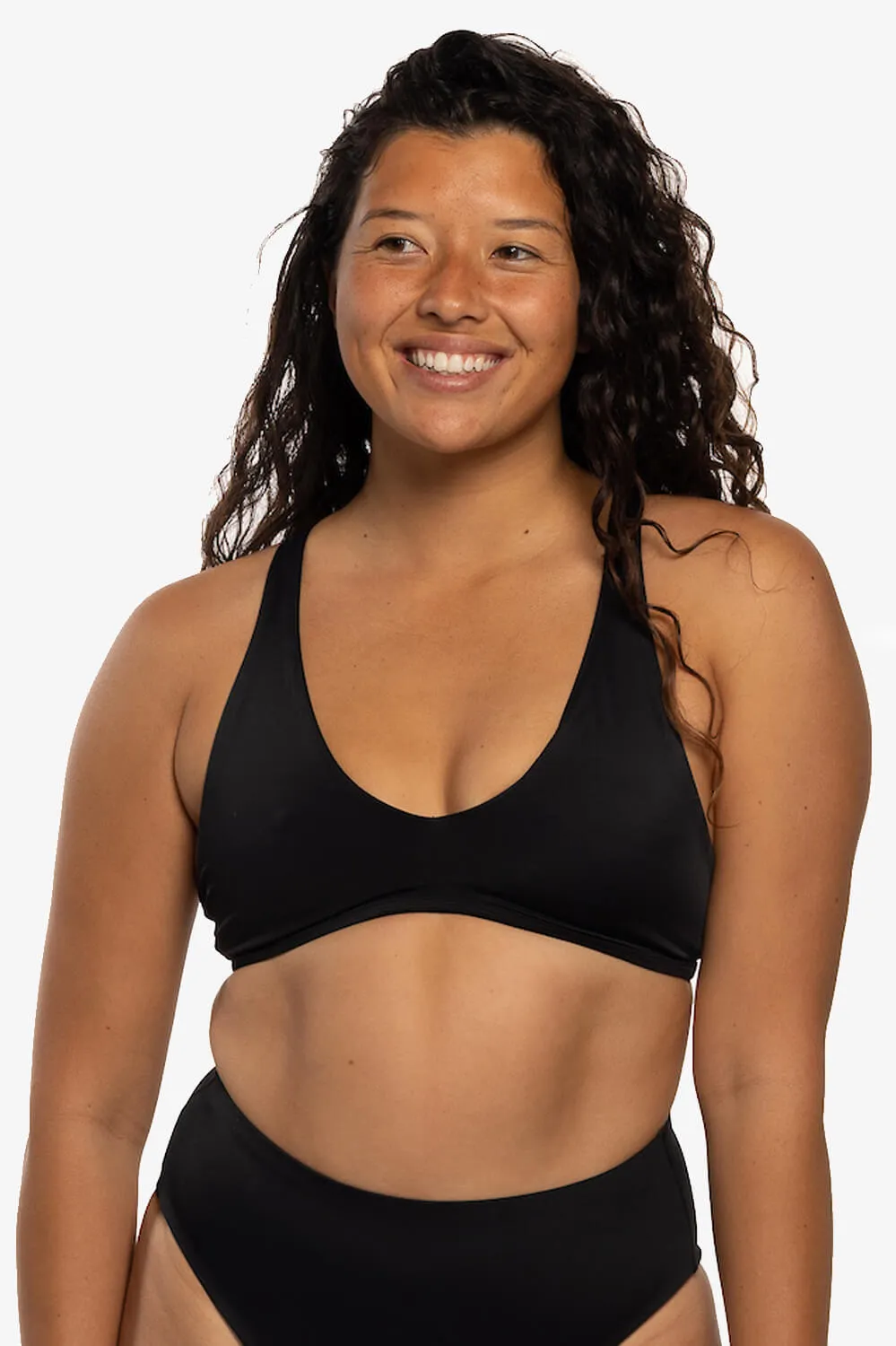 Aster Bikini Top - Black sold by Jolyn