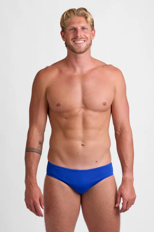 BROLYN Swim Brief - Blueberry sold by Jolyn