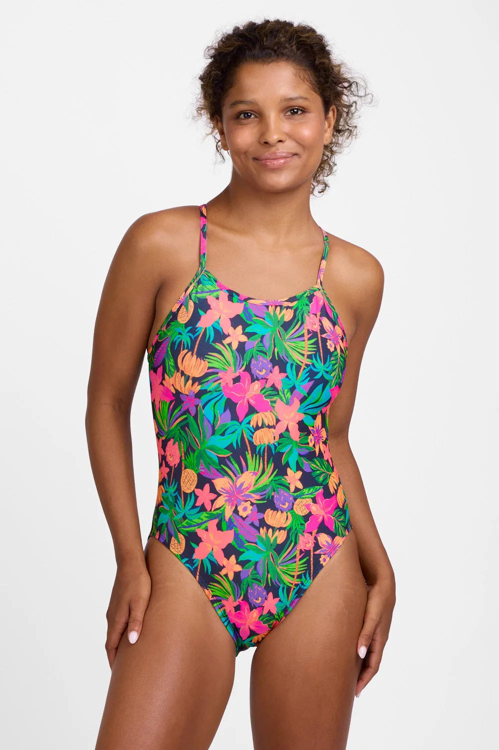 Brandon One Piece Swimsuit - Luminosity sold by Jolyn