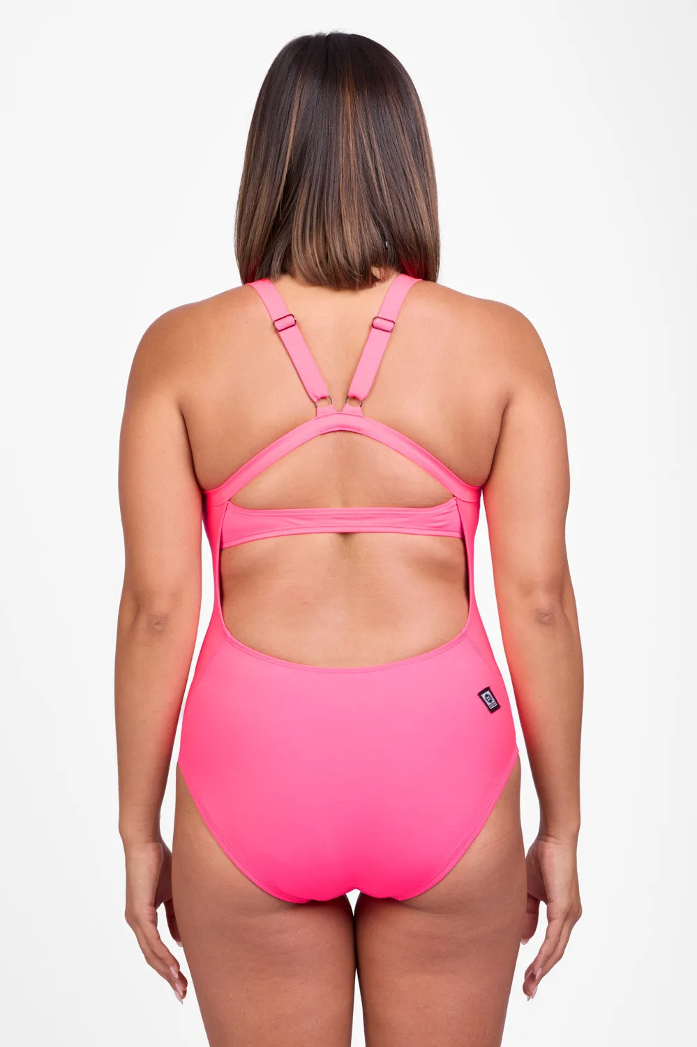 Rylee One Piece Swimsuit - Hot Pink sold by Jolyn product image thumbnail 4