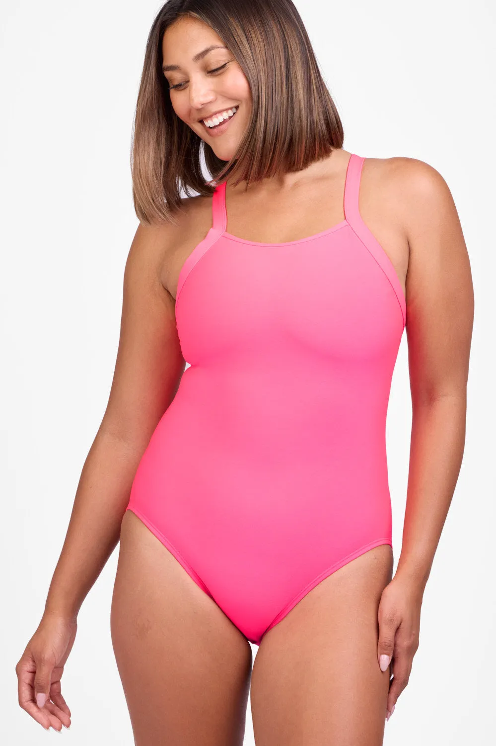 Rylee One Piece Swimsuit - Hot Pink sold by Jolyn product image thumbnail 2