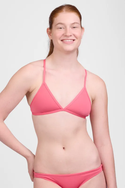 Triangle Bikini Top - Rose Finch sold by Jolyn