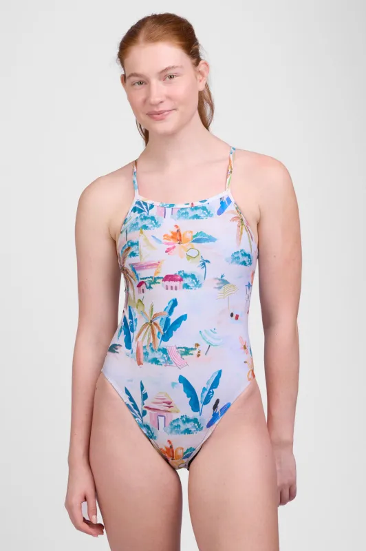 Brandon Swim Onesie - Beach Day sold by Jolyn