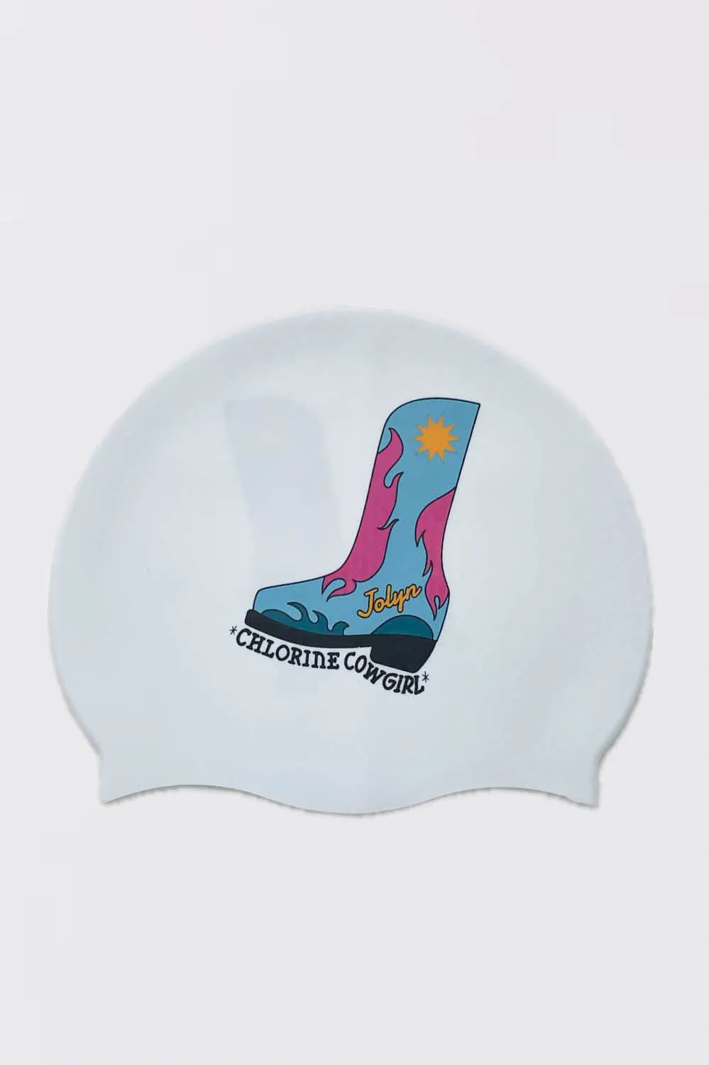 Silicone Swim Cap - Boots sold by Jolyn