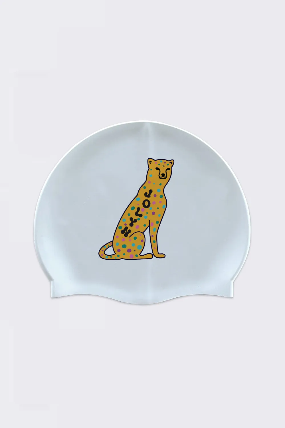 Silicone Swim Cap - Cheetah sold by Jolyn