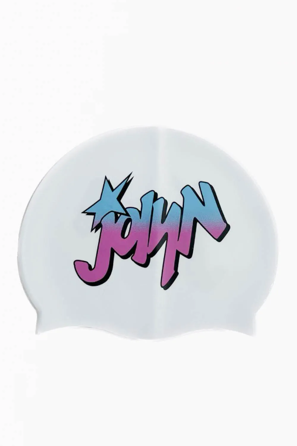 Silicone Swim Cap - Tag sold by Jolyn