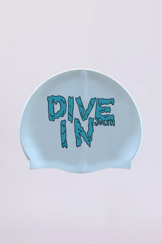 Silicone Swim Cap - Dive In sold by Jolyn