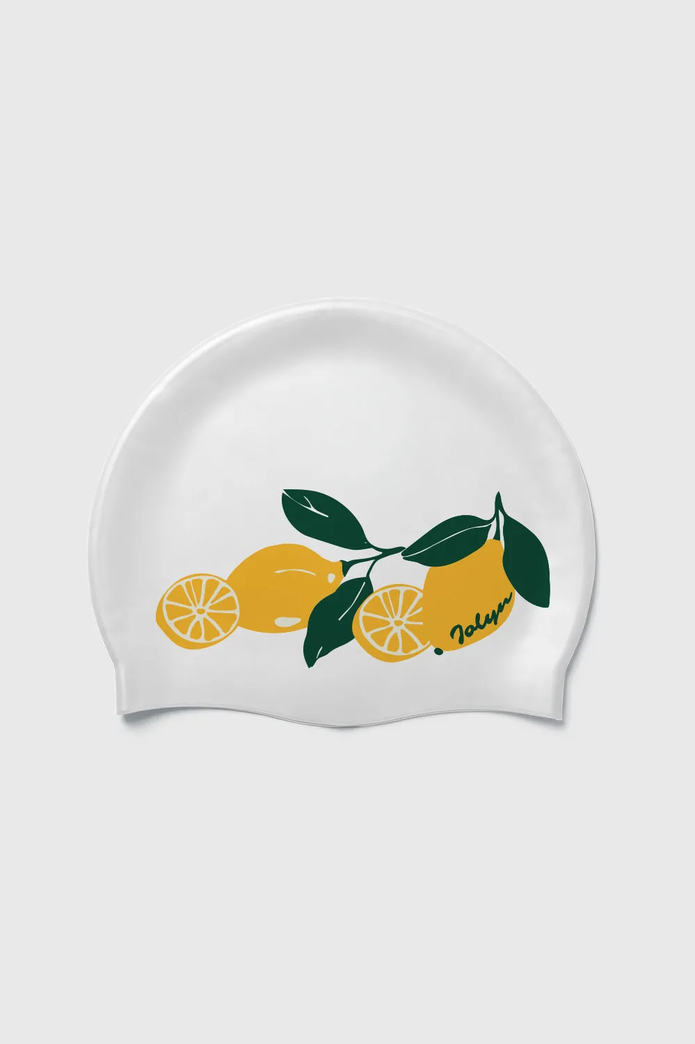 Silicone Swim Cap - Lemon sold by Jolyn