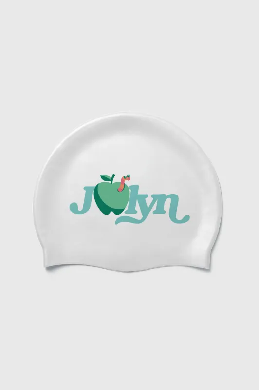Silicone Swim Cap - Apple sold by Jolyn
