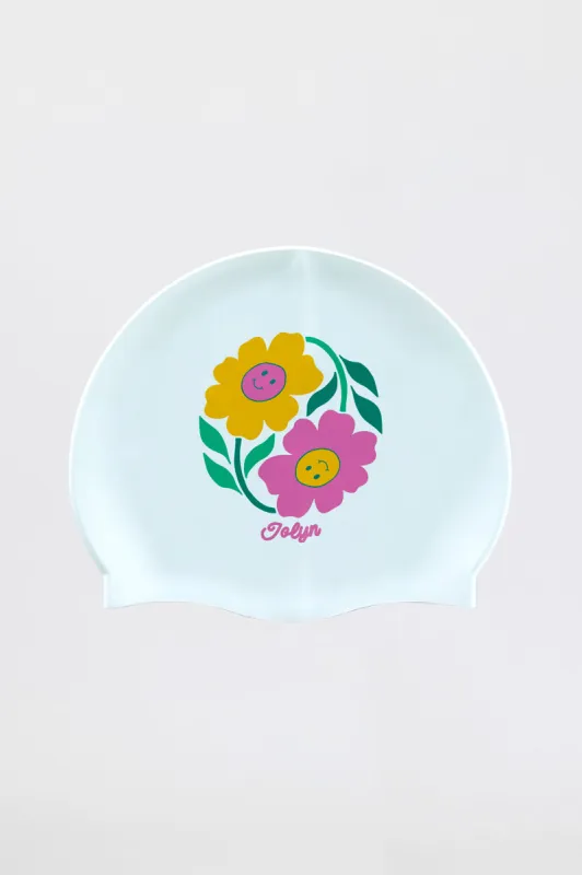 Silicone Swim Cap - Cherish sold by Jolyn