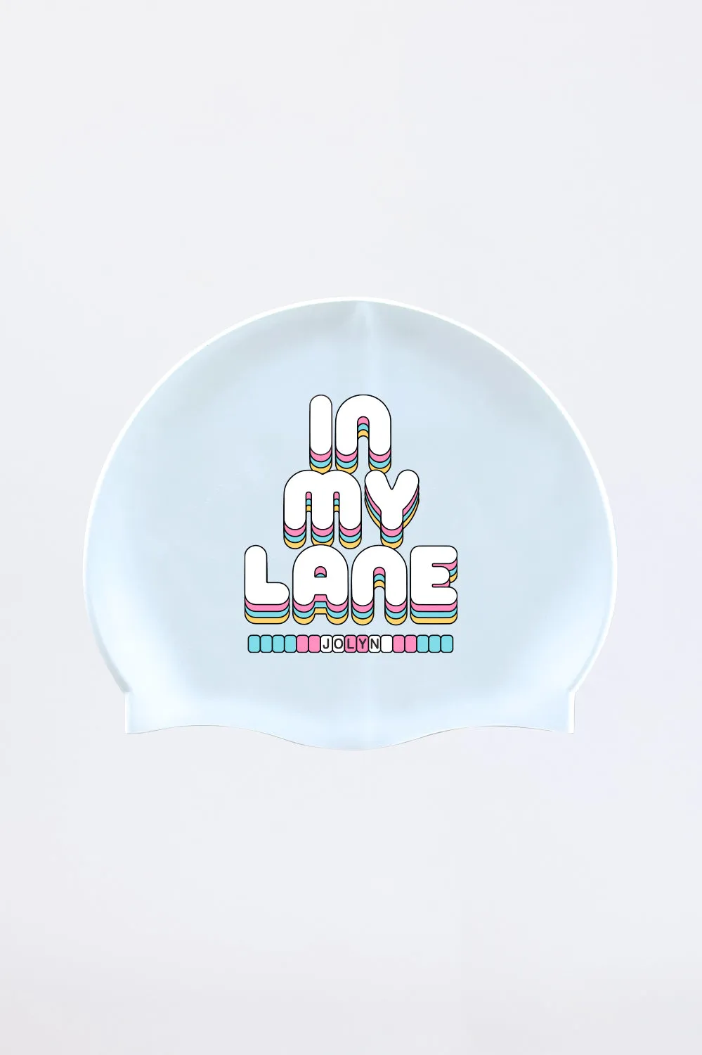 Silicone Swim Cap - My Lane sold by Jolyn