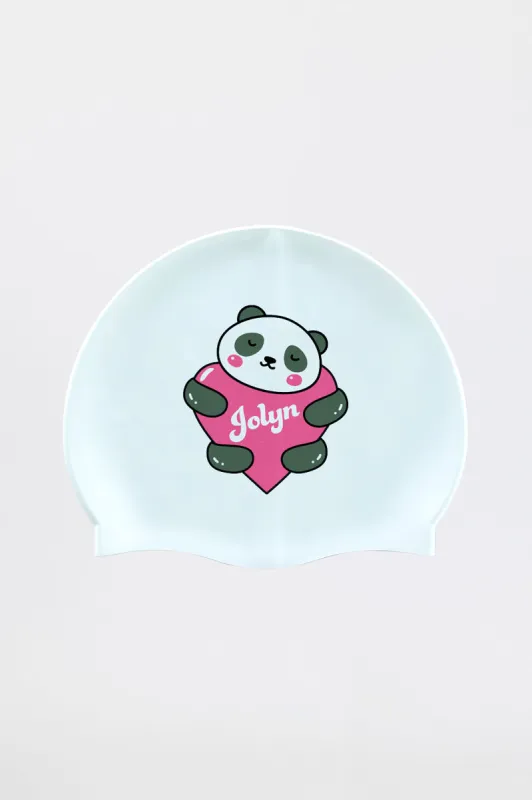 Silicone Swim Cap - Panda Luv sold by Jolyn