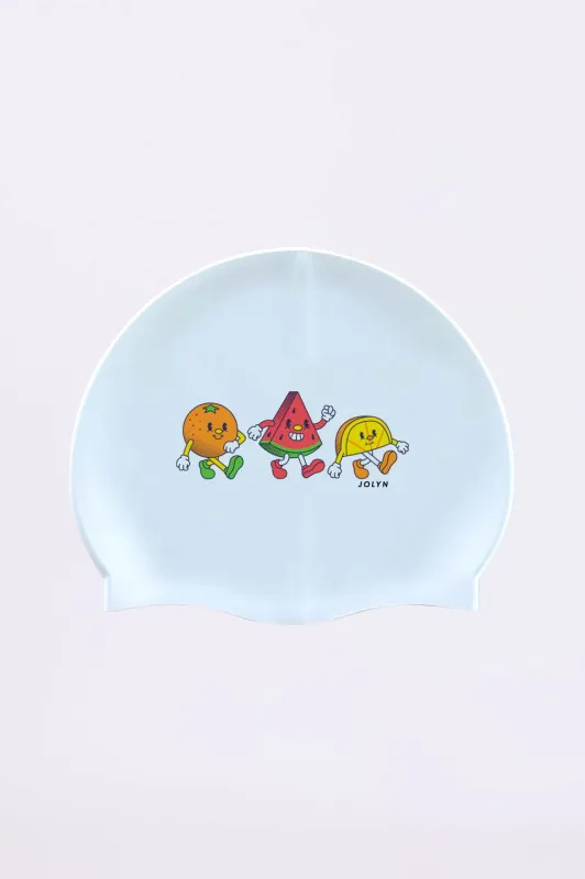 Silicone Swim Cap - Fruit Salad sold by Jolyn