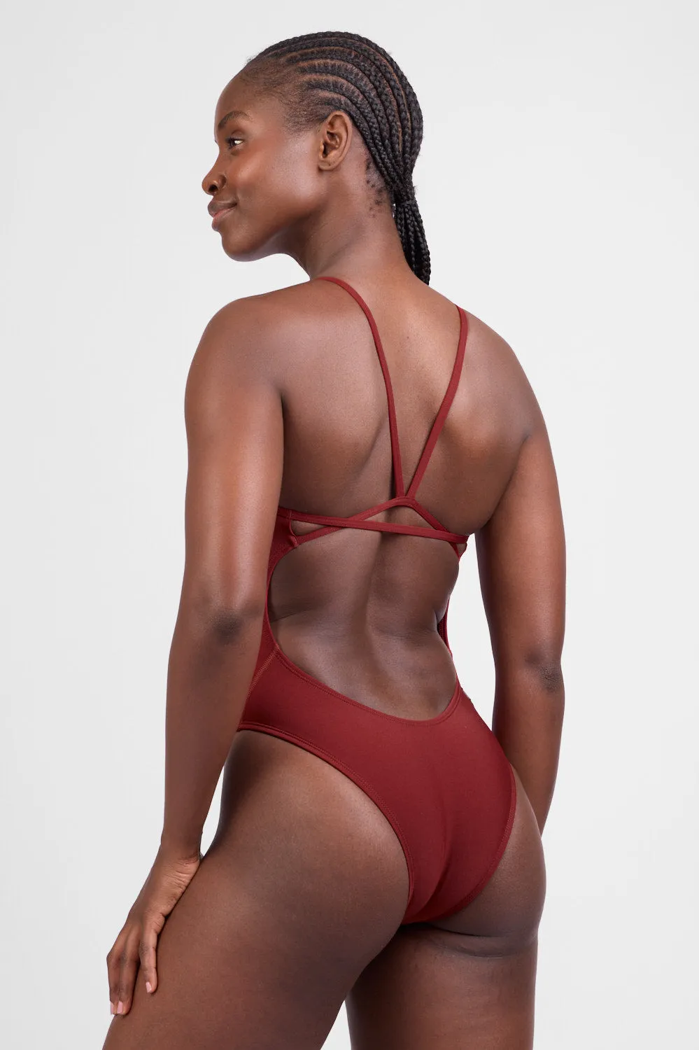 Perry One Piece Swimsuit - Paprika sold by Jolyn product image thumbnail 3