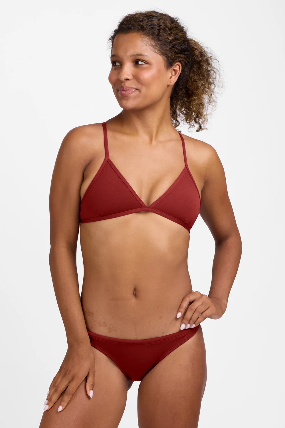 Europe Bikini Bottom - Paprika sold by Jolyn