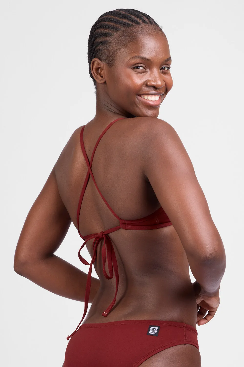 Triangle Bikini Top - Paprika sold by Jolyn product image thumbnail 5