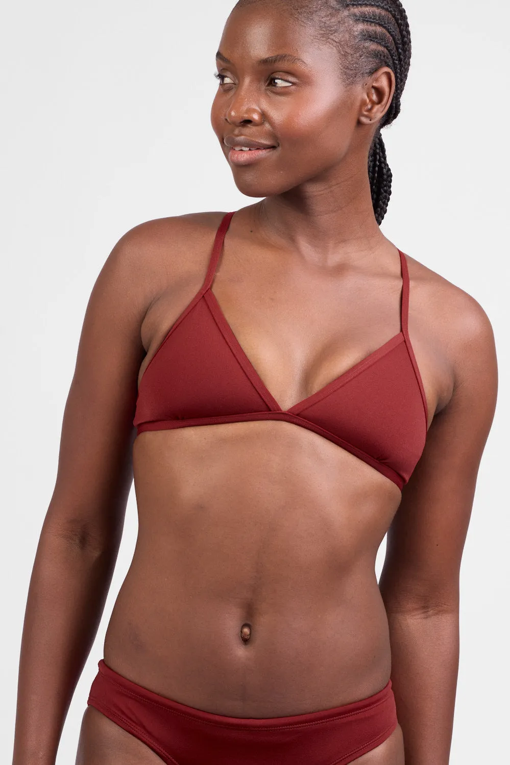 Triangle Bikini Top - Paprika sold by Jolyn product image thumbnail 4