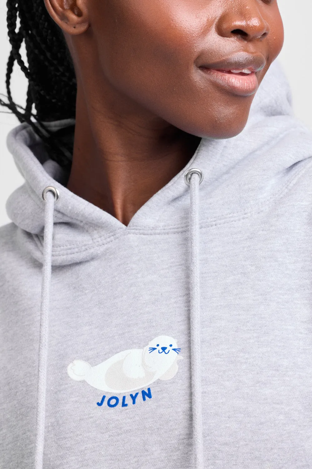 Raine Hoodie - Seal sold by Jolyn product image thumbnail 3