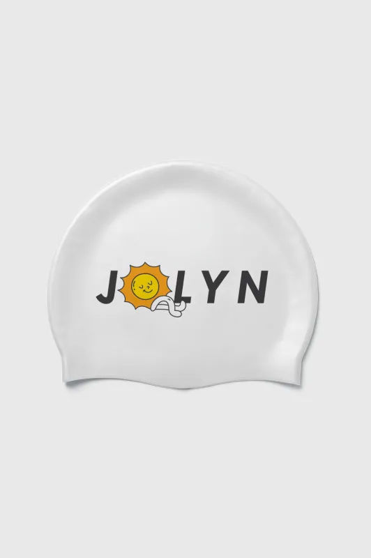 Silicone Swim Cap - Sunny 2 sold by Jolyn