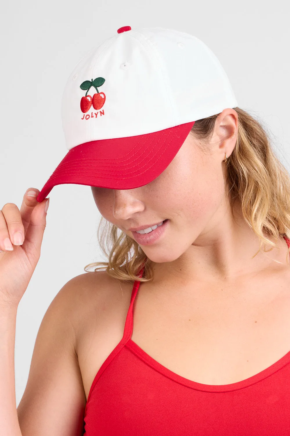 Dad Hat - Cherry sold by Jolyn product image thumbnail 3