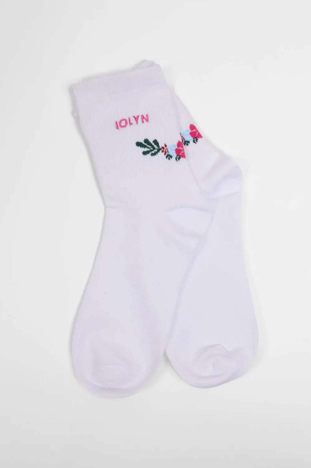 Crew Socks - Flower sold by Jolyn